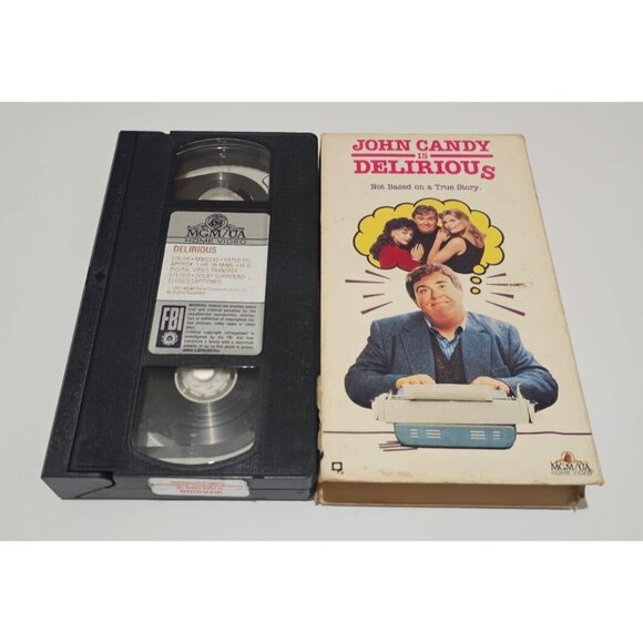 Delirious VHS Movie - Picture 1 of 1